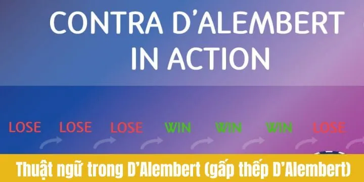 Một số thuật ngữ khi áp dụng gấp thếp D’Alembert